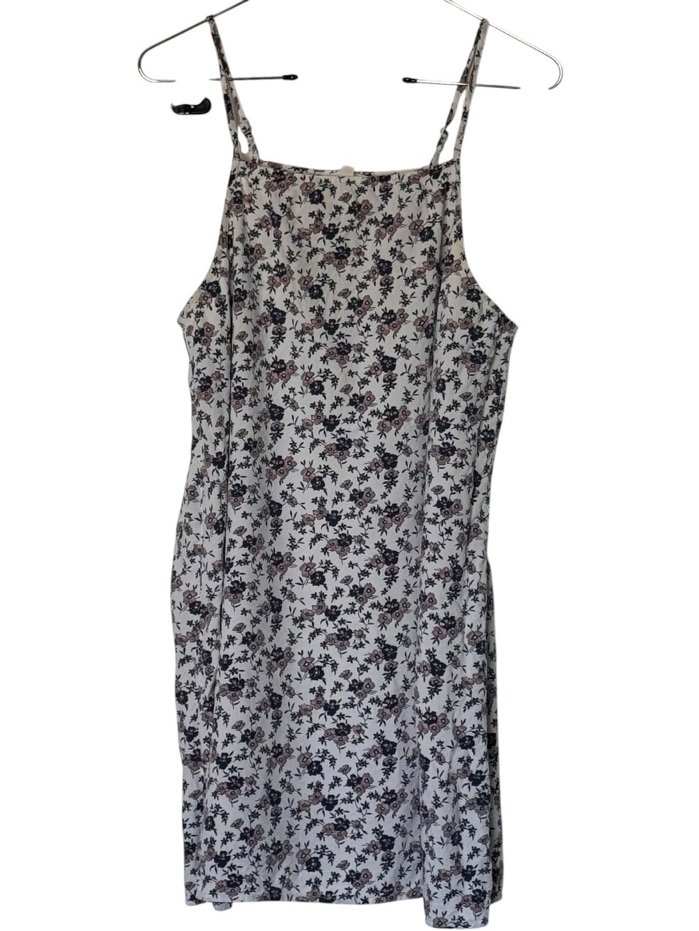 Vans Retro Y2K Floral Cami Skate Dress Navy Purple White Ditsy Mini Size Small